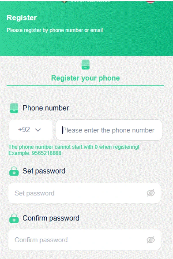 Register App